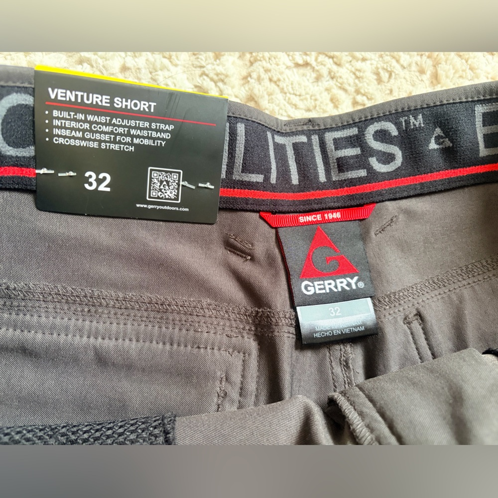 Gerry Weber Dark Grey Venture Shorts 32 - Picture 4 of 9